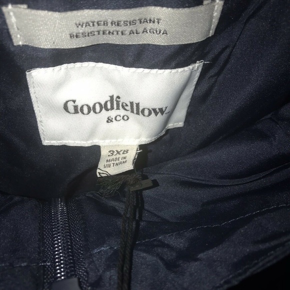 Goodfellow & Co. Water Resistant Navy Lightweight - Picture 2 of 5